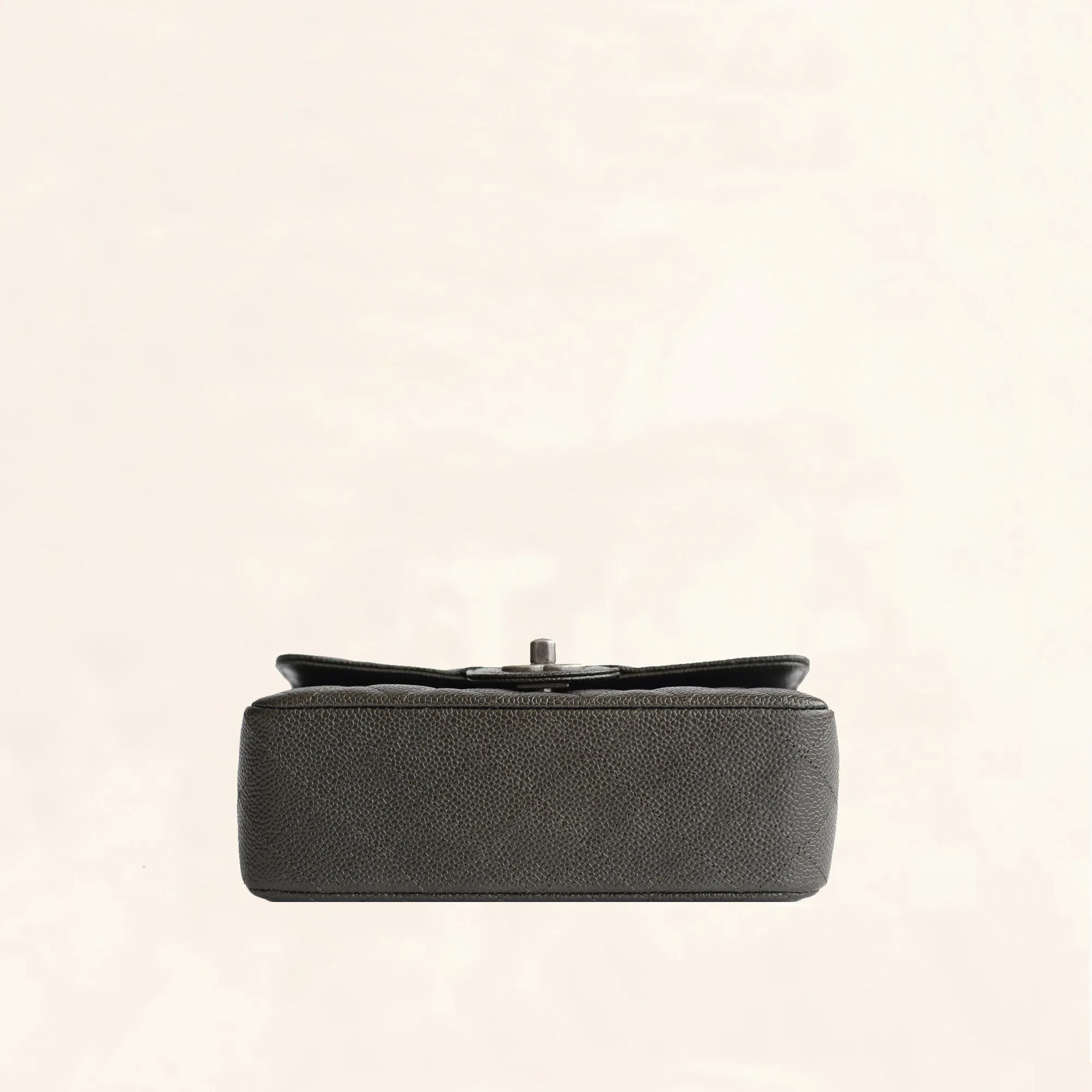 Chanel | Caviar Mini Rectangular Flap Bag | Black