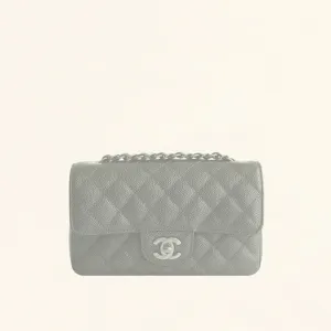 Chanel | Caviar Mini Rectangular Flap Bag | Black