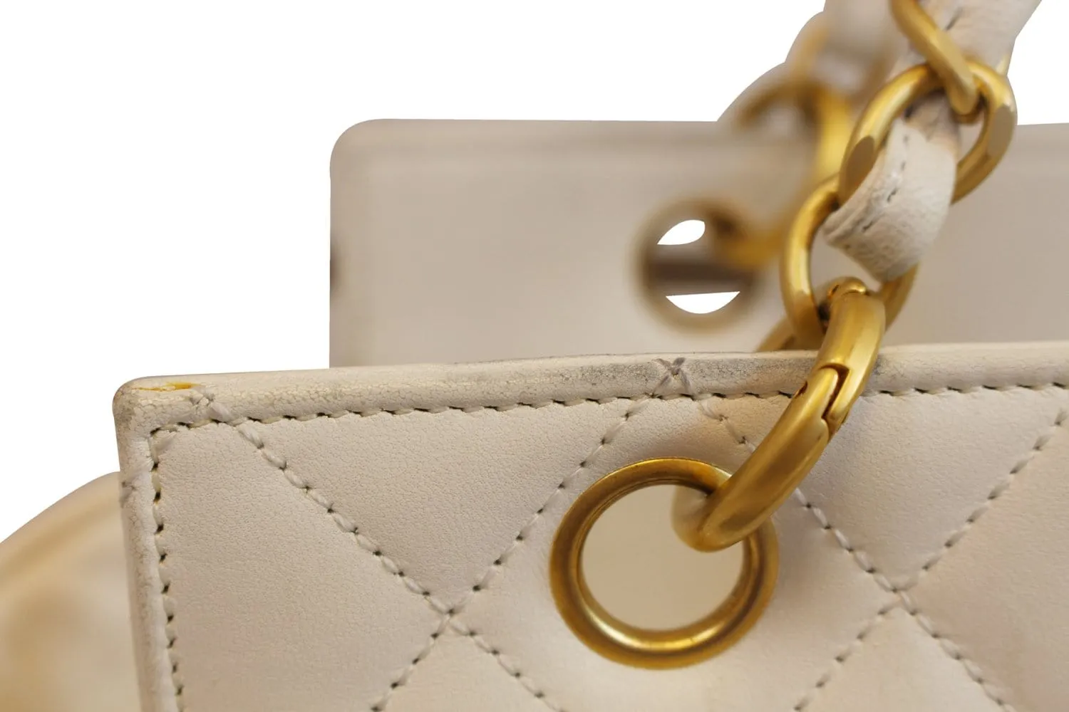 CHANEL Lamb Skin Chain Shoulder Bag