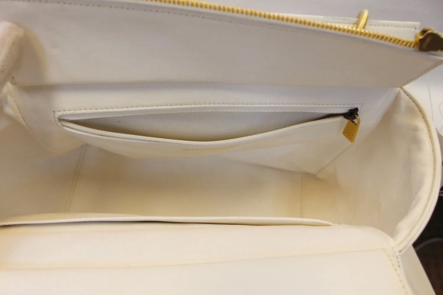 CHANEL Lamb Skin Chain Shoulder Bag