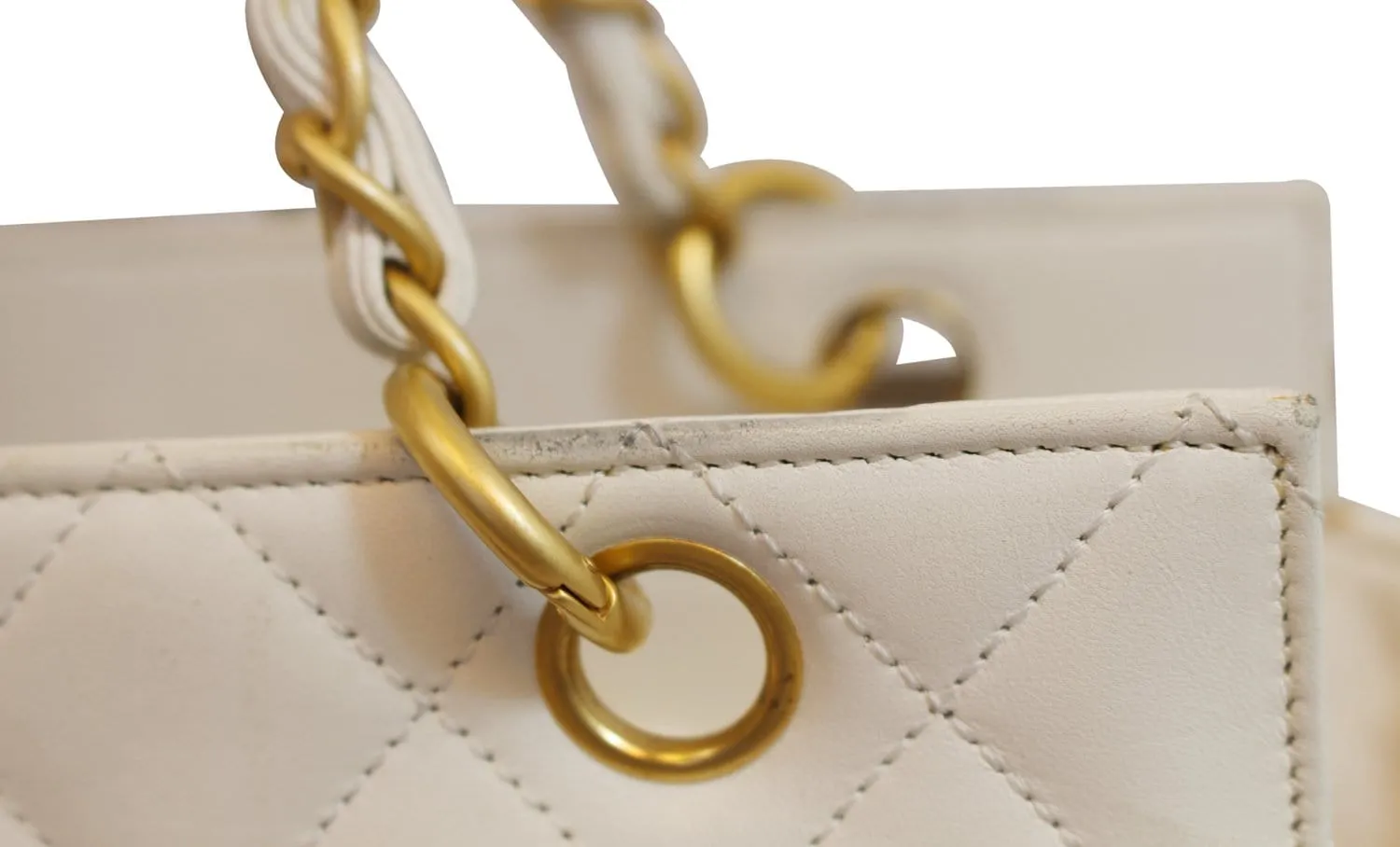 CHANEL Lamb Skin Chain Shoulder Bag