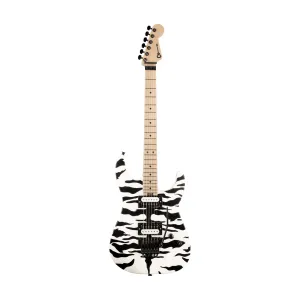 Charvel Satchel Signature Pro-Mod DK Electric Guitar, Satin White Bengal