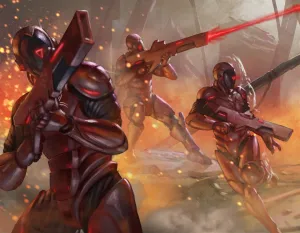 Chron Infantry Canvas Art