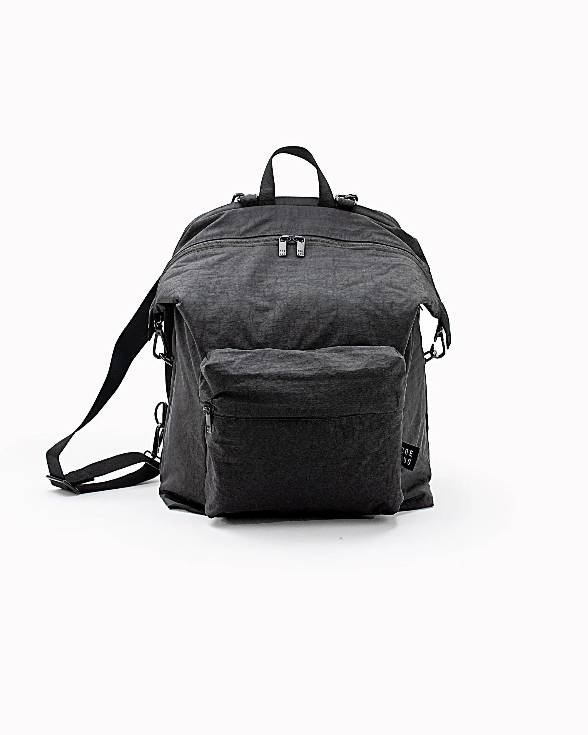 Classic Diaper Bag | Black Nylon