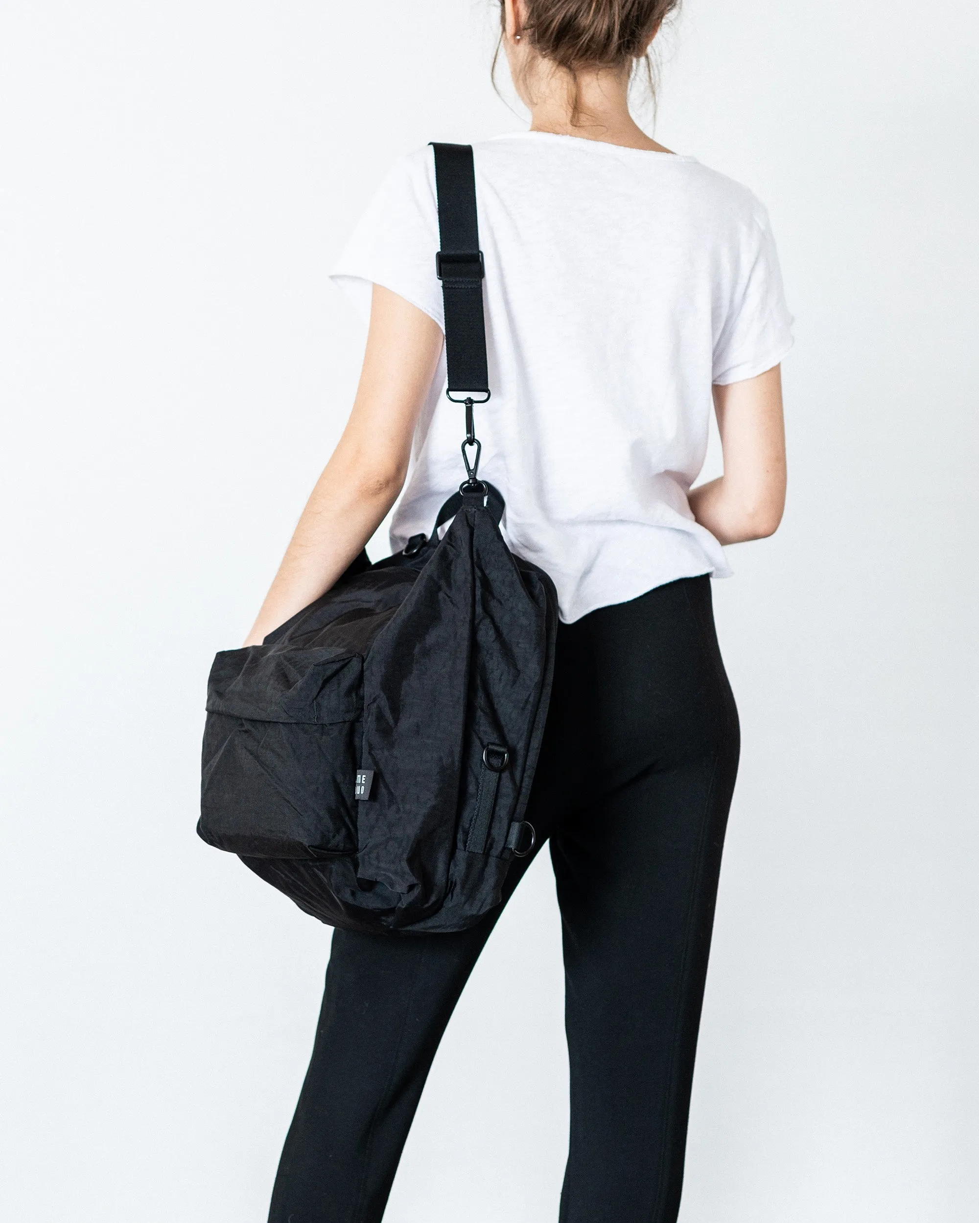 Classic Diaper Bag | Black Nylon