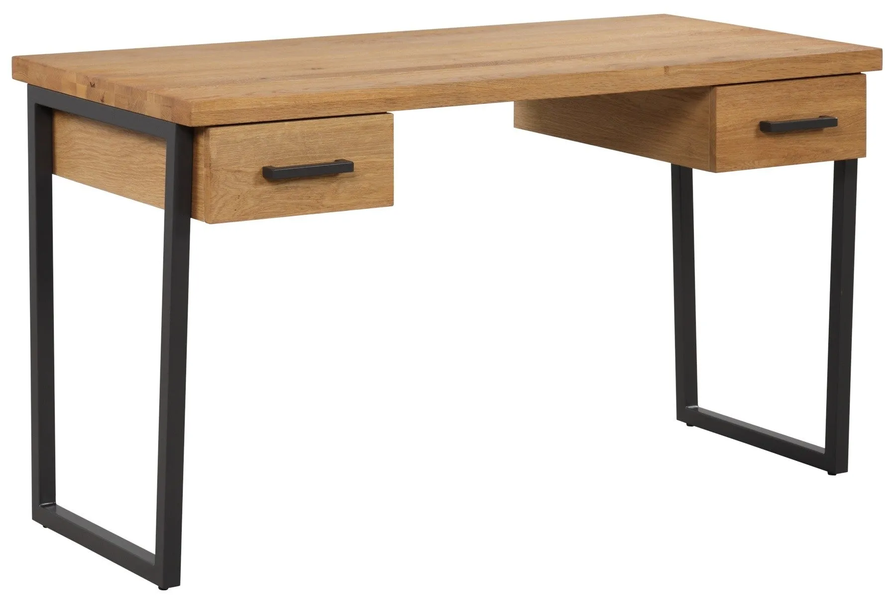 Classic Fusion Oak Office Desk With drawers FSDDK
