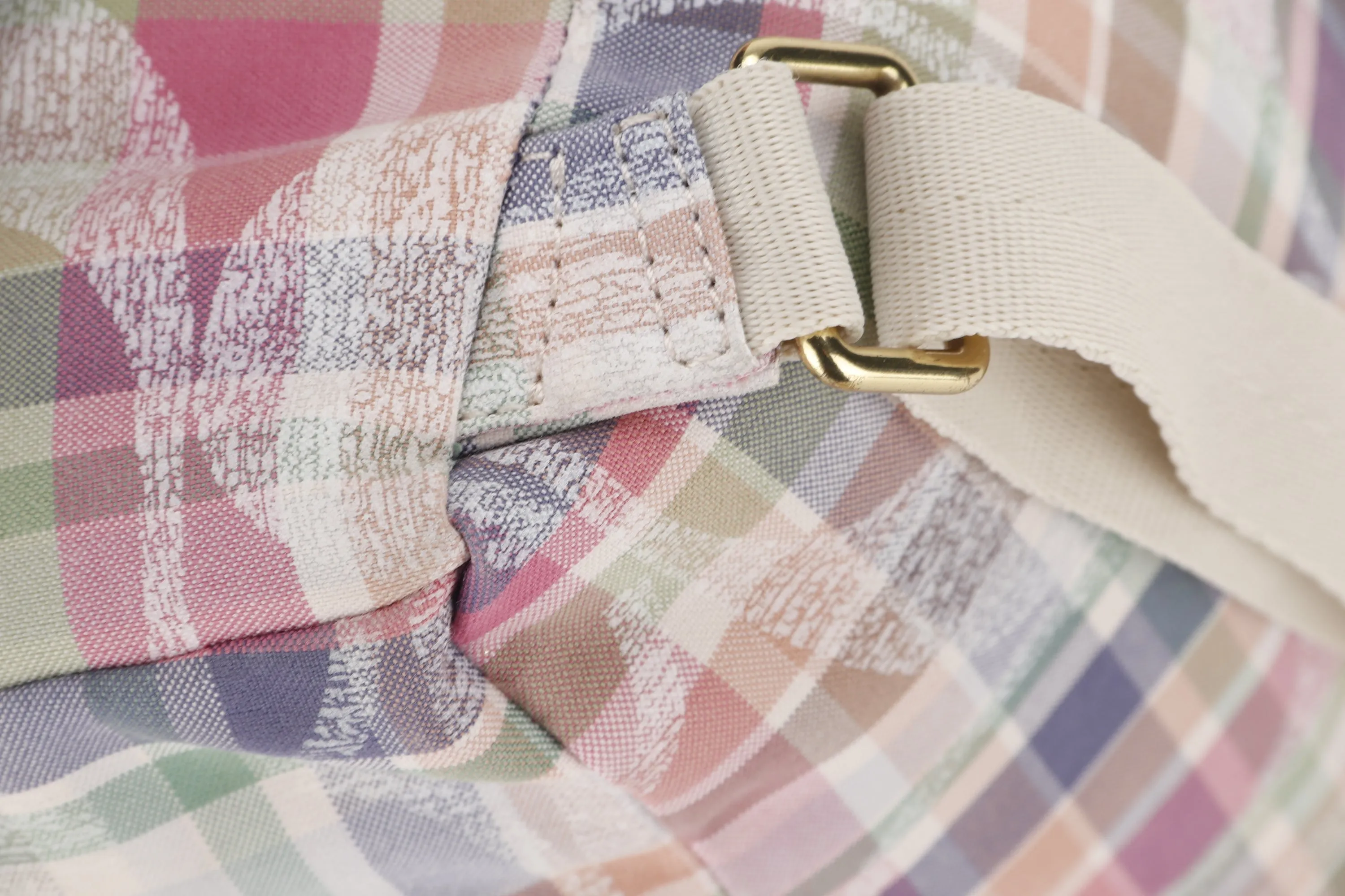 COACH F77342 BACKPACK (M1260), MULTICOLOUR MADRAS CANVAS GOLD HARDWARE, WITH DUST COVER