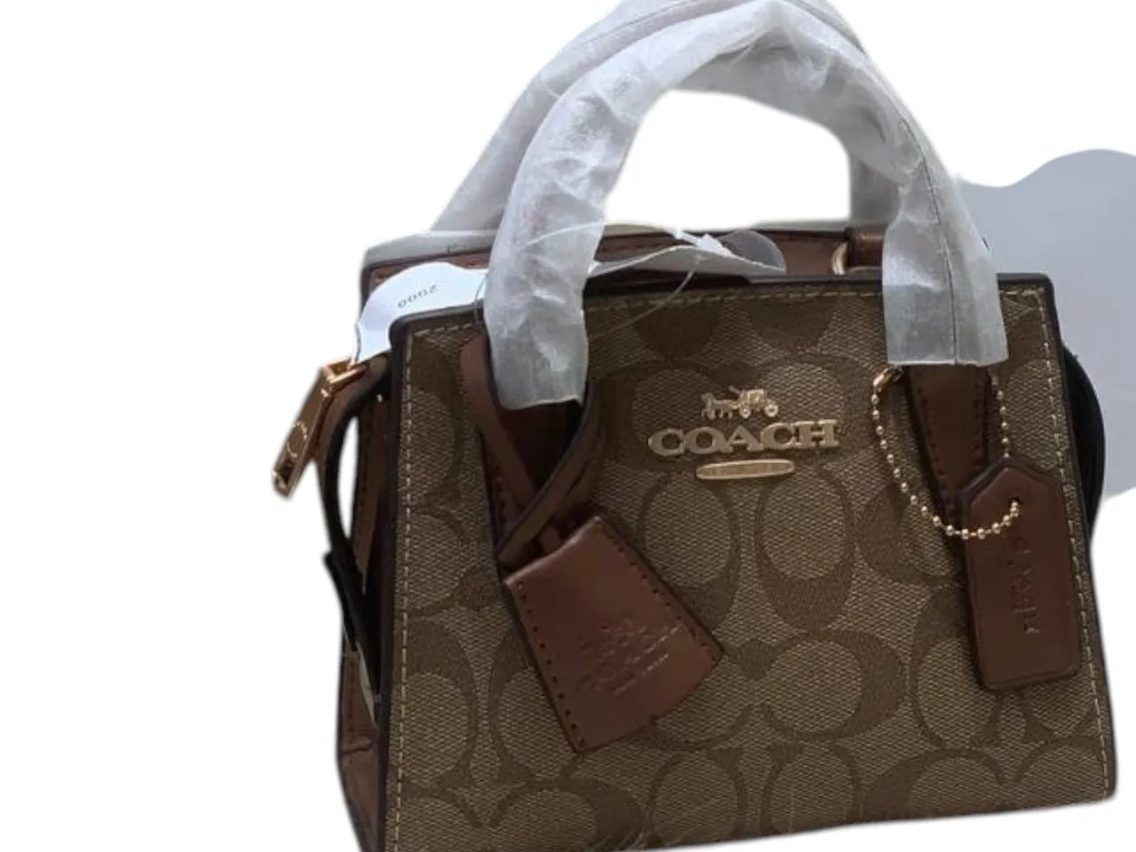 Coach Mini Rowan Satchel in Signature Canvas
