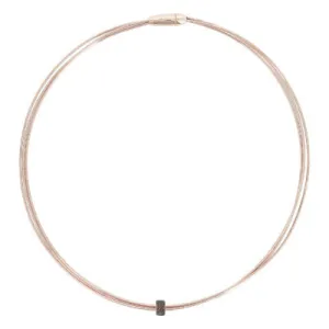 Collier Pesavento - DNA Spring, Plaqué Or Rose (WDNAG608)