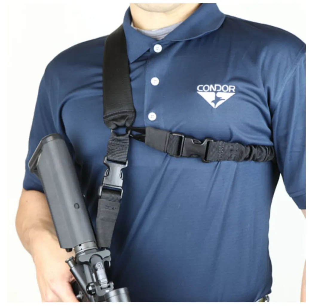 Condor Swiftlink Padded Bungee Sling Black