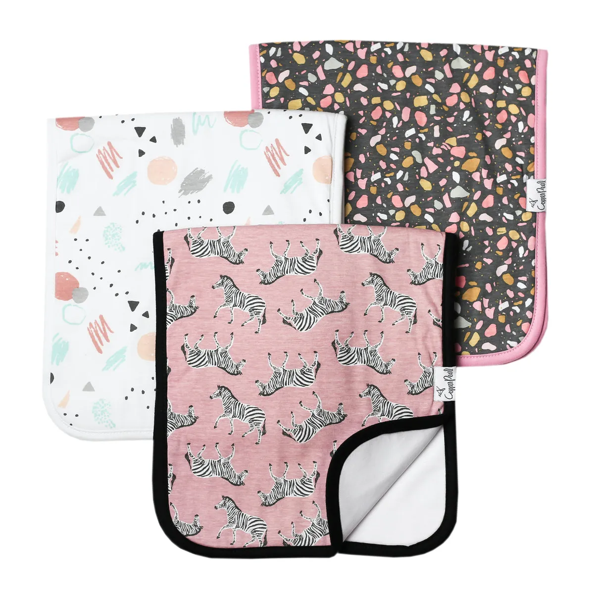 COPPER PEARL PREMIUM BURP CLOTHS