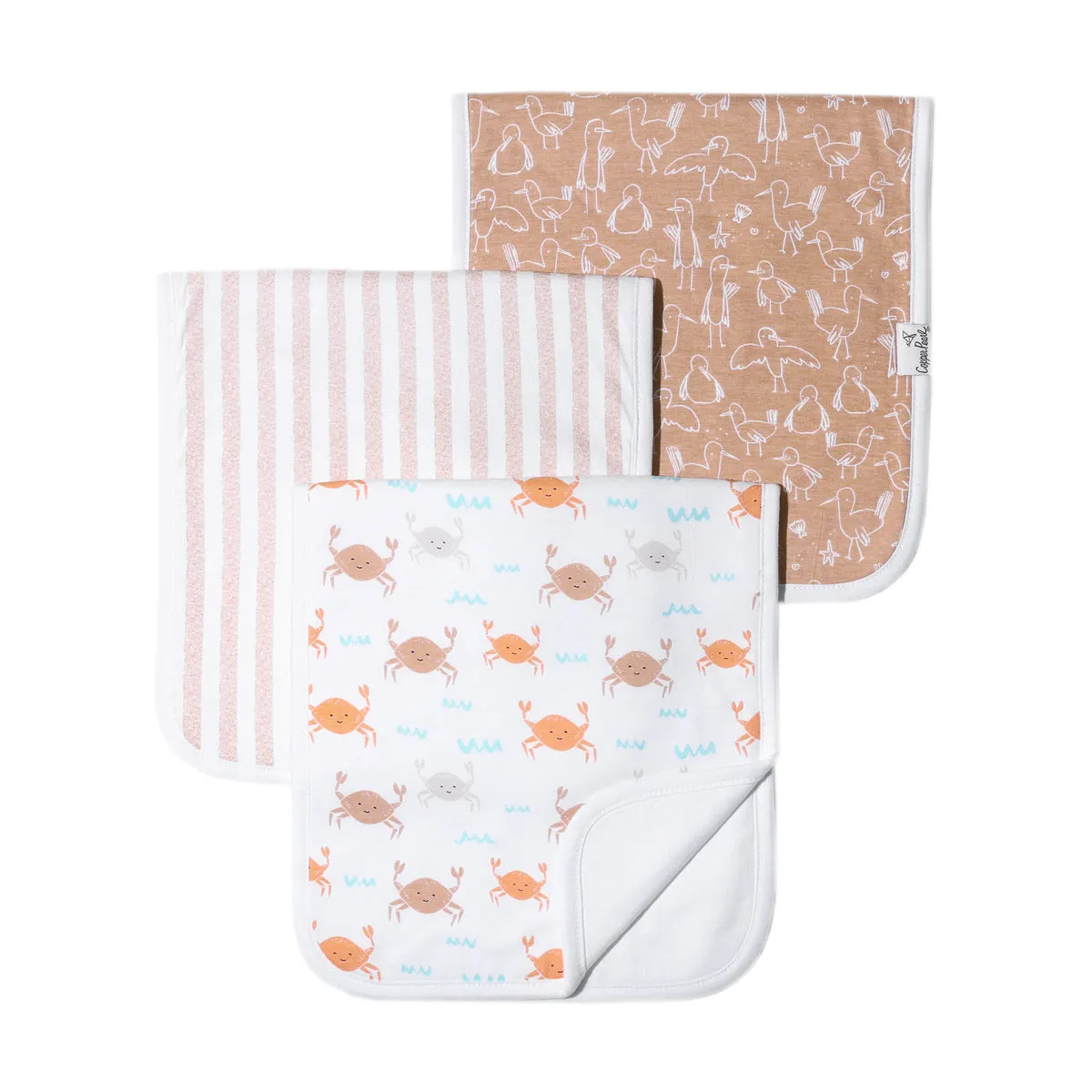 COPPER PEARL PREMIUM BURP CLOTHS