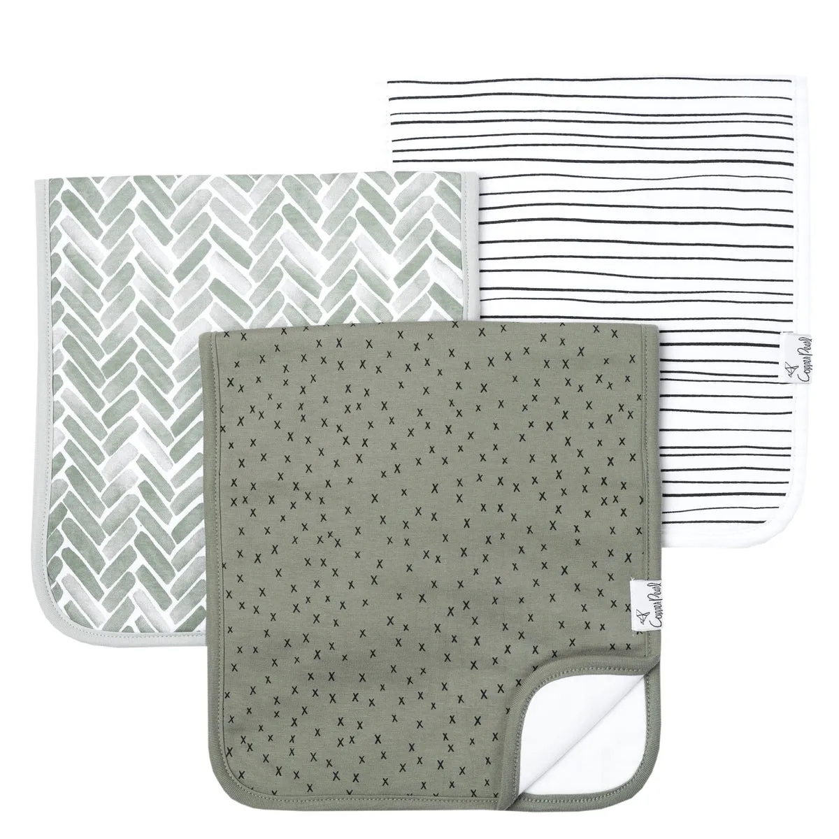 COPPER PEARL PREMIUM BURP CLOTHS