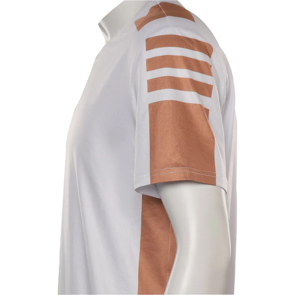 Cosplay Costume T-shirt Summer Short Sleeve Shirt Halloween Carnival Party Disguise Suit Cassian Andor