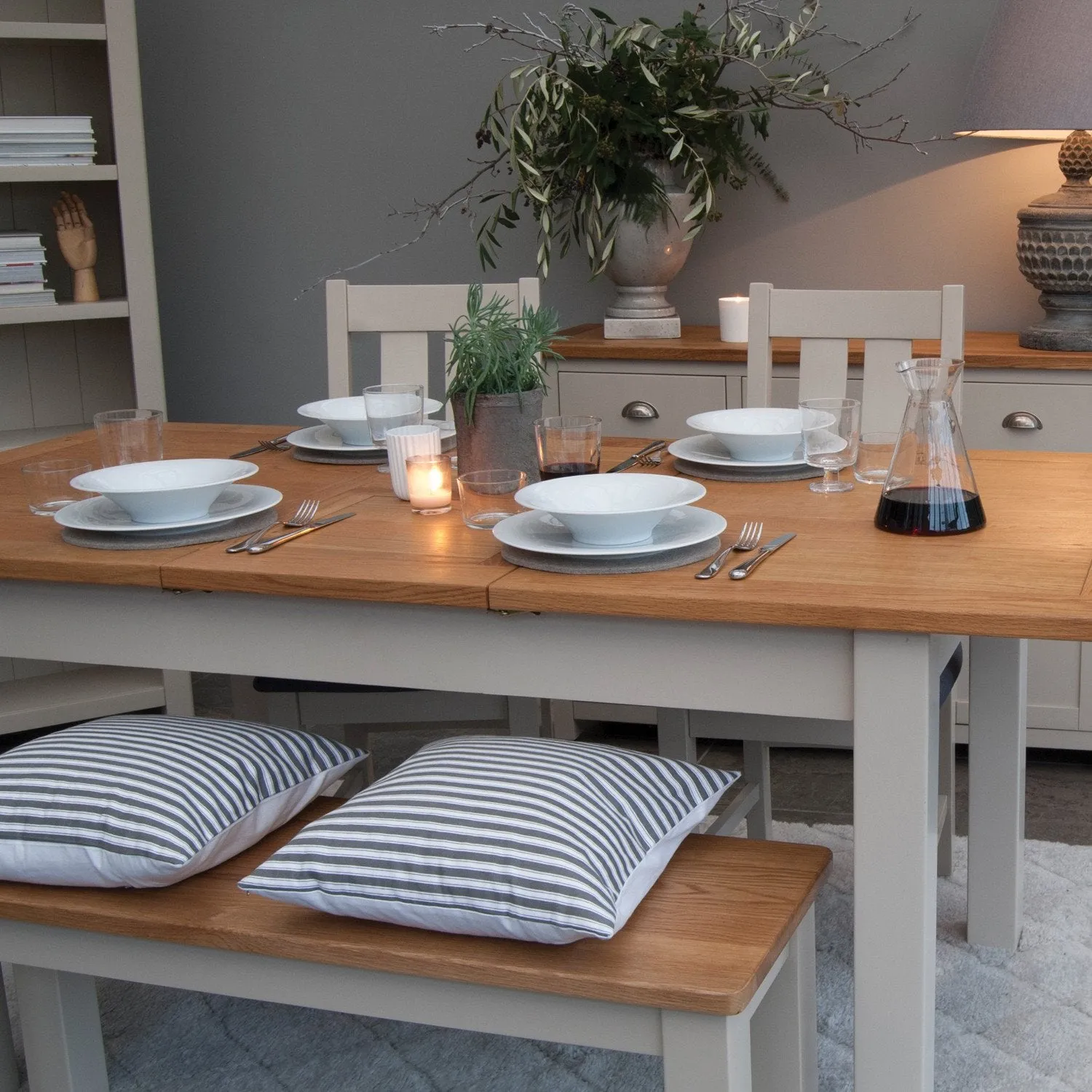 Cottage Dining Chair Stone Sold in Pairs