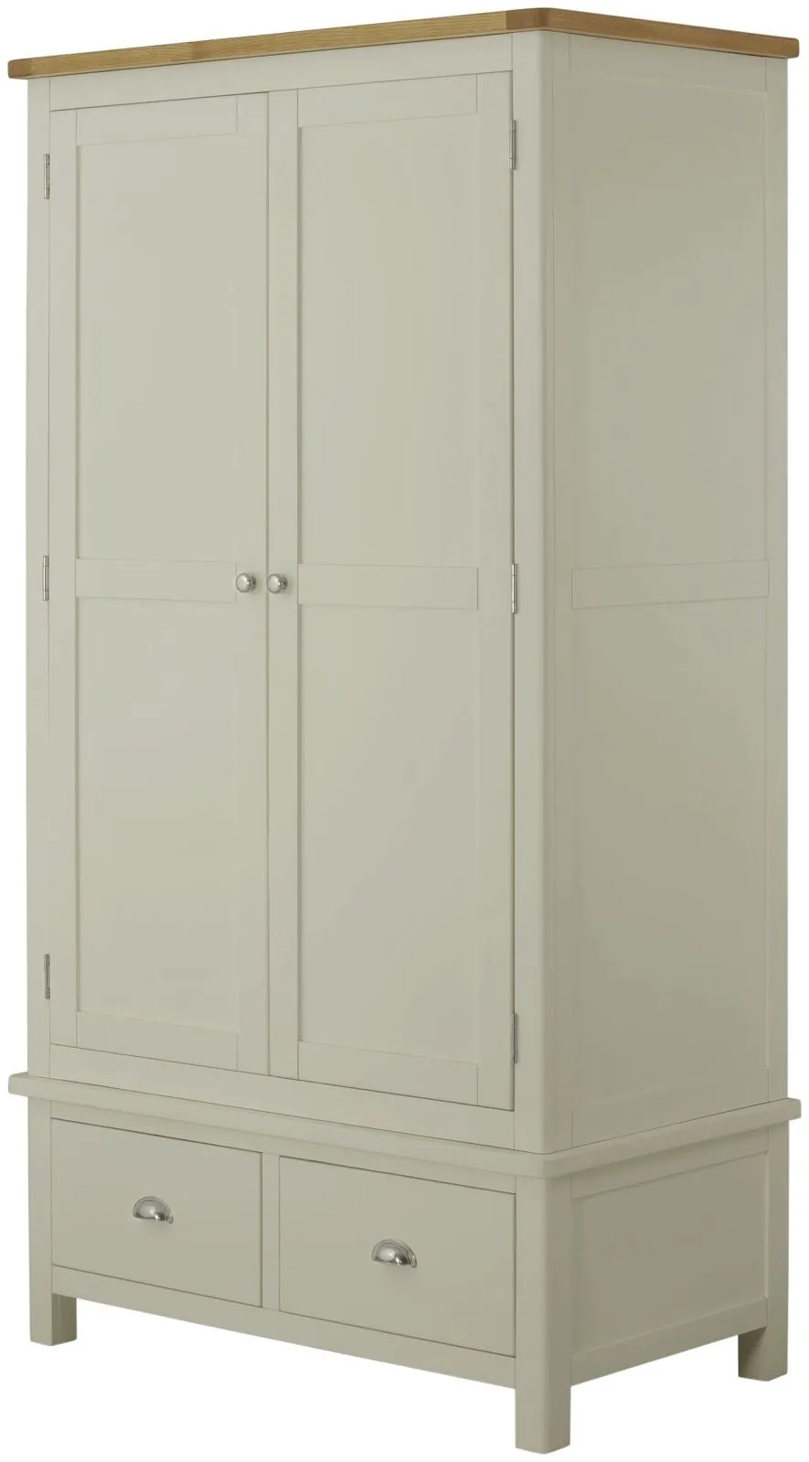 Cottage Gents Wardrobe Stone
