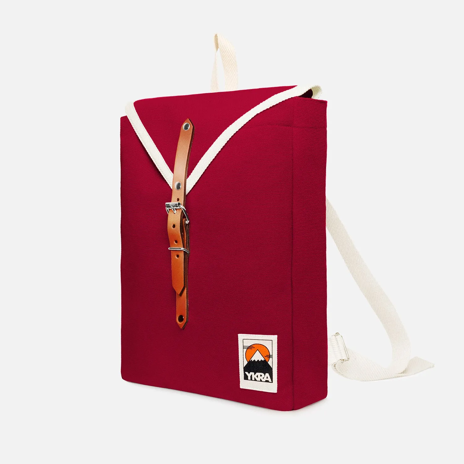 Cotton Canvas Scout Backpack - Bordeaux