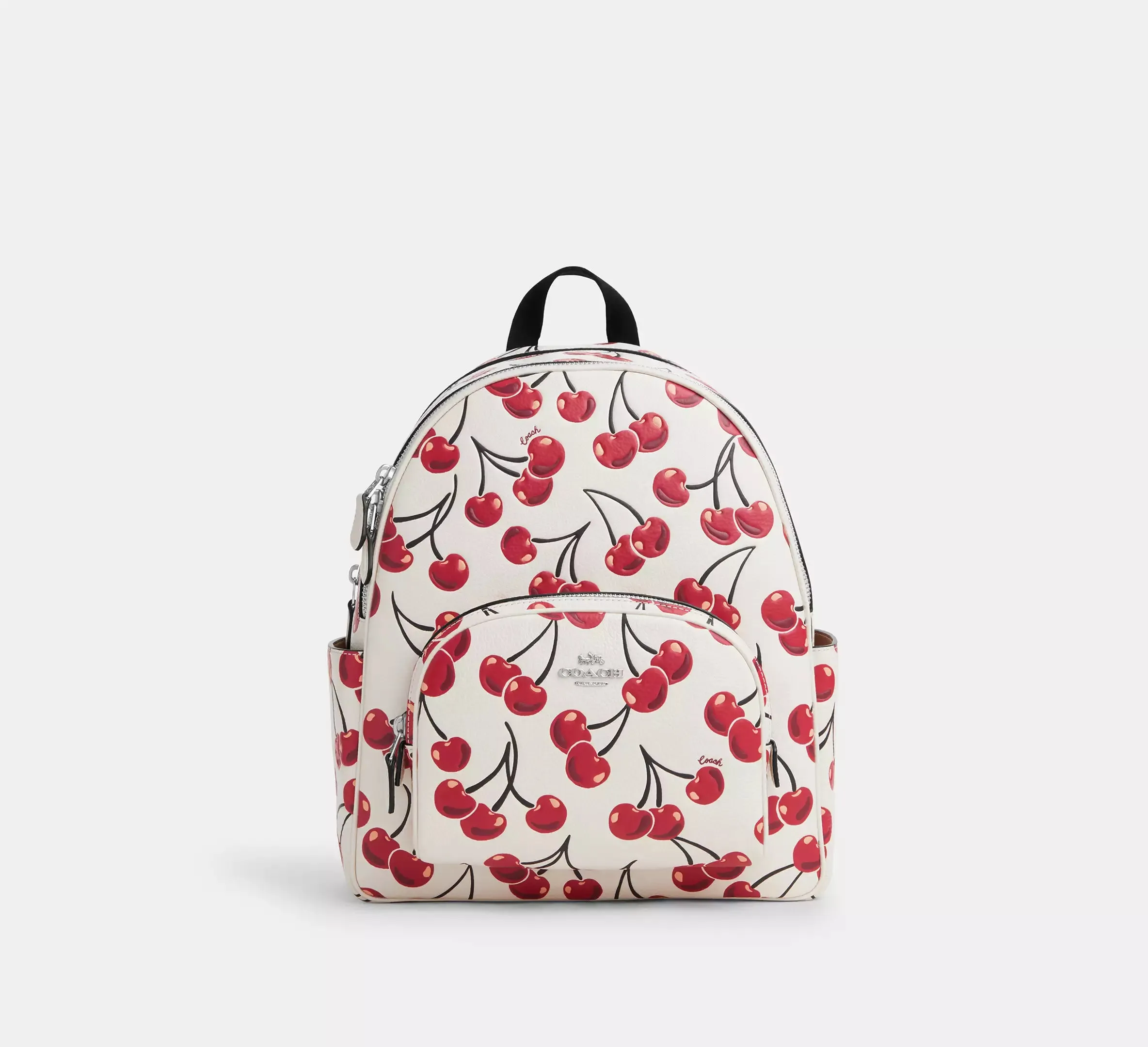 Court Backpack With Cherry Print