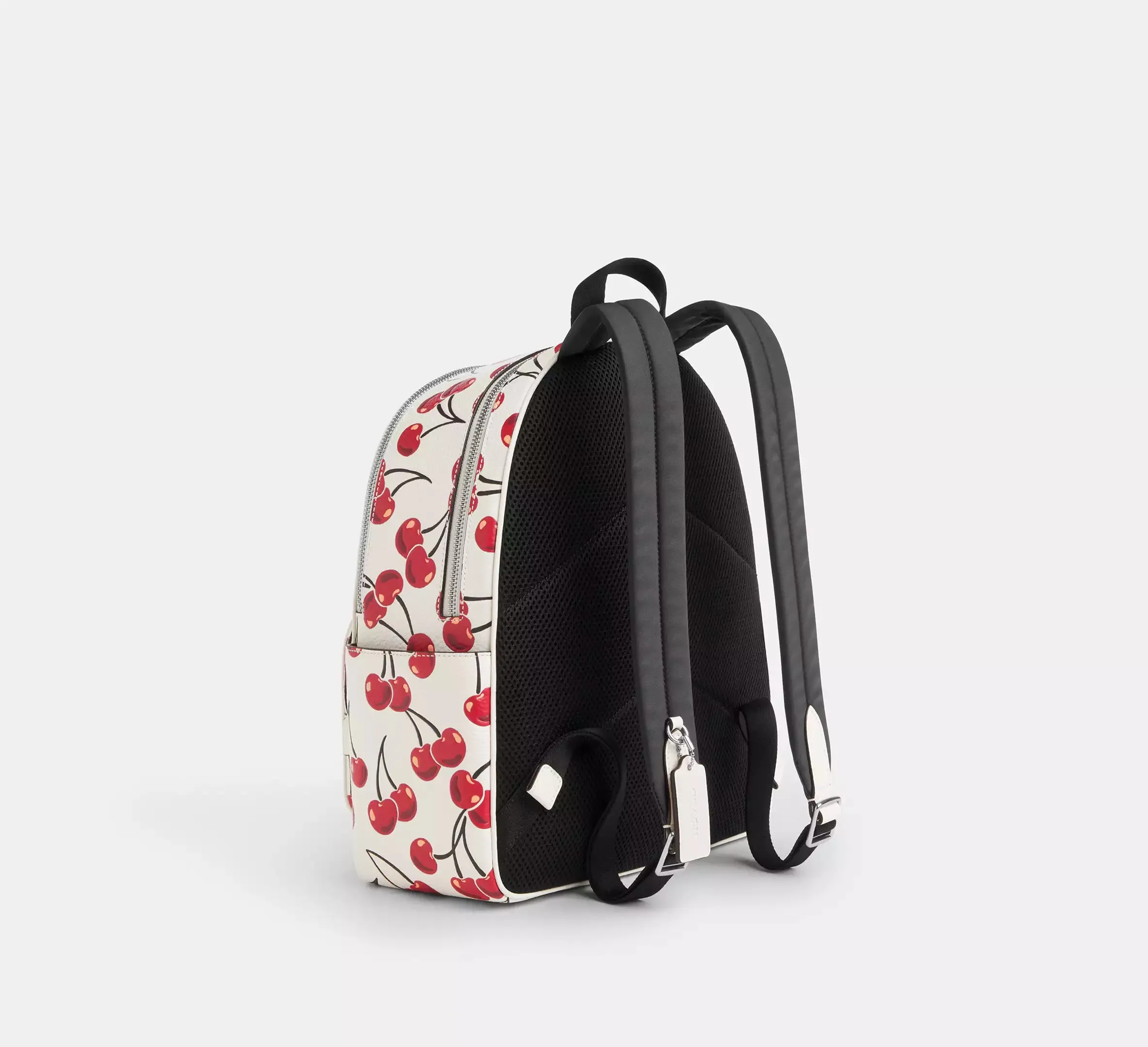 Court Backpack With Cherry Print