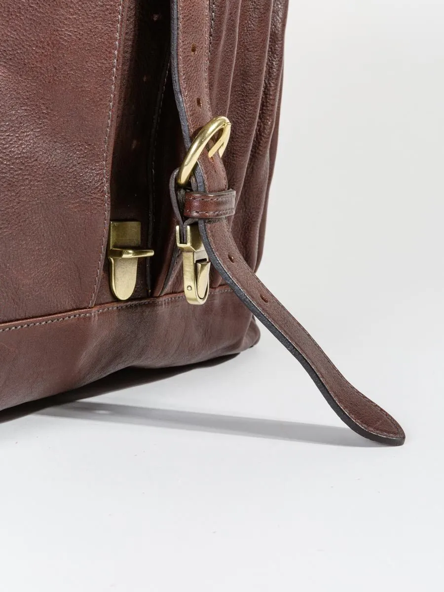 cowhide backpack