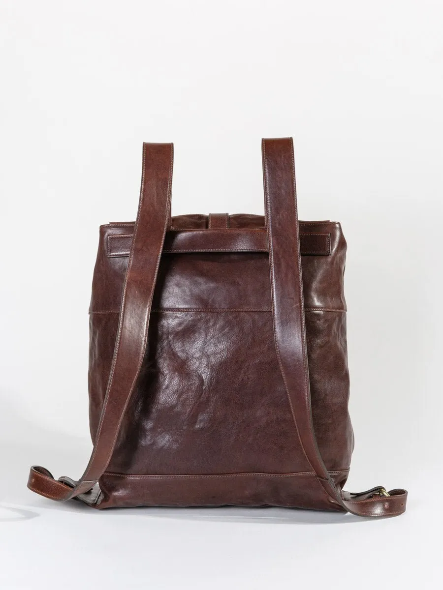 cowhide backpack