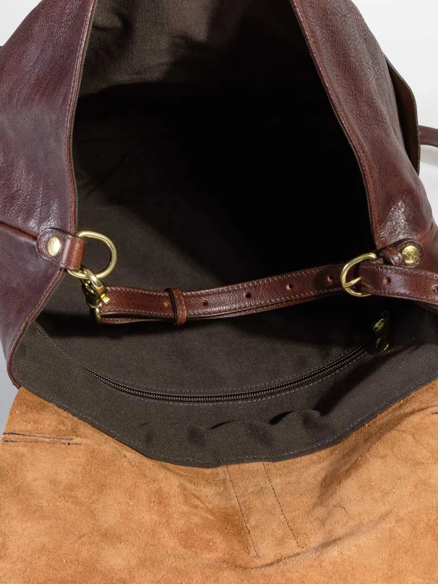 cowhide backpack