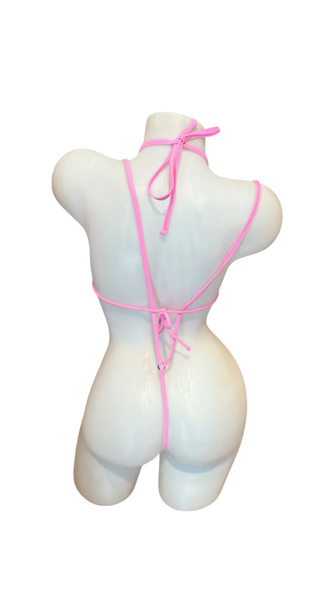 Crystal Fun Sling Shot Bikini Baby Pink