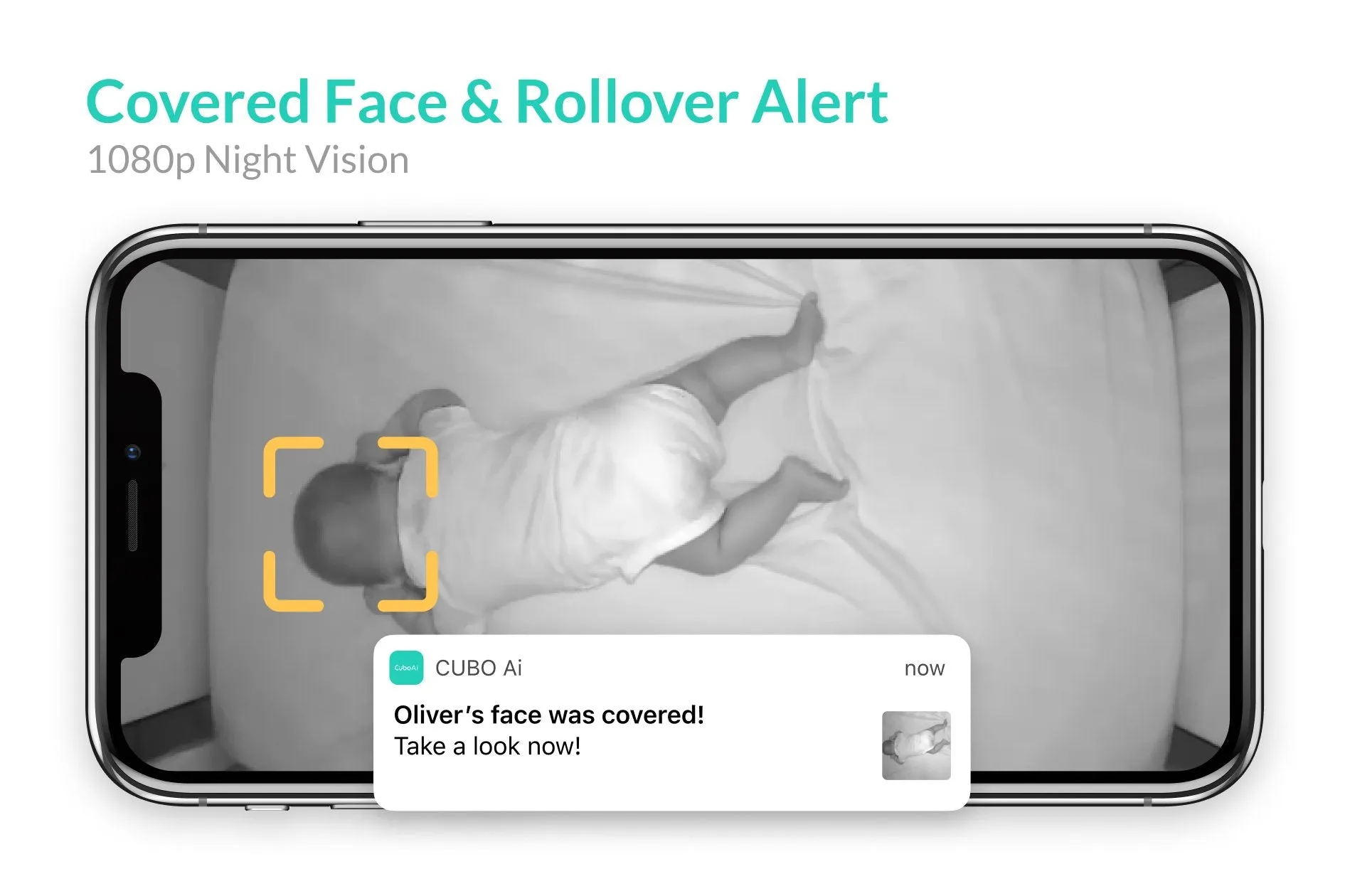 Cubo Ai Plus (Gen. 2) - Smart Baby Monitor | Proactive A.I. for Baby