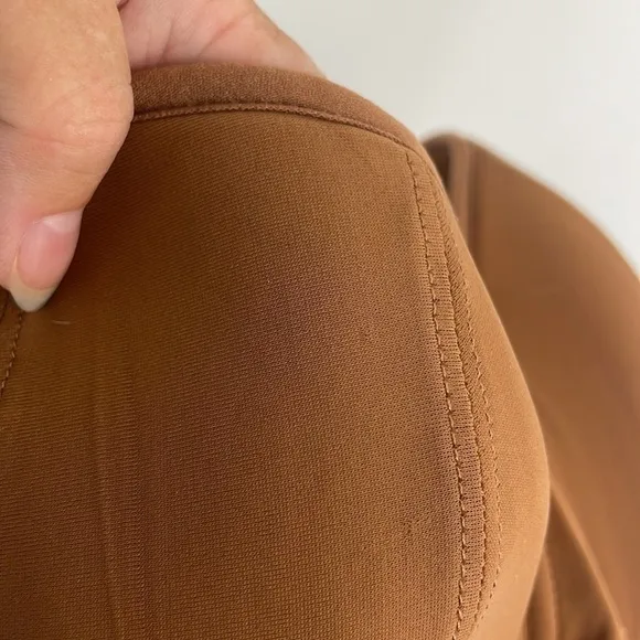 Curvy Kate Luxe Strapless Bra Caramel Brown Sz 32K