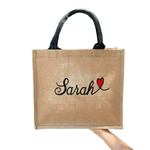 Customizable Small Straw Bag 2