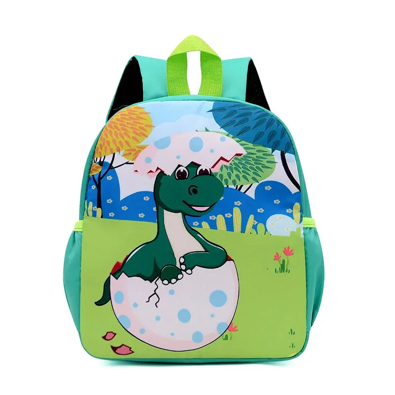 Cute Dinosaur Printed Backpack
