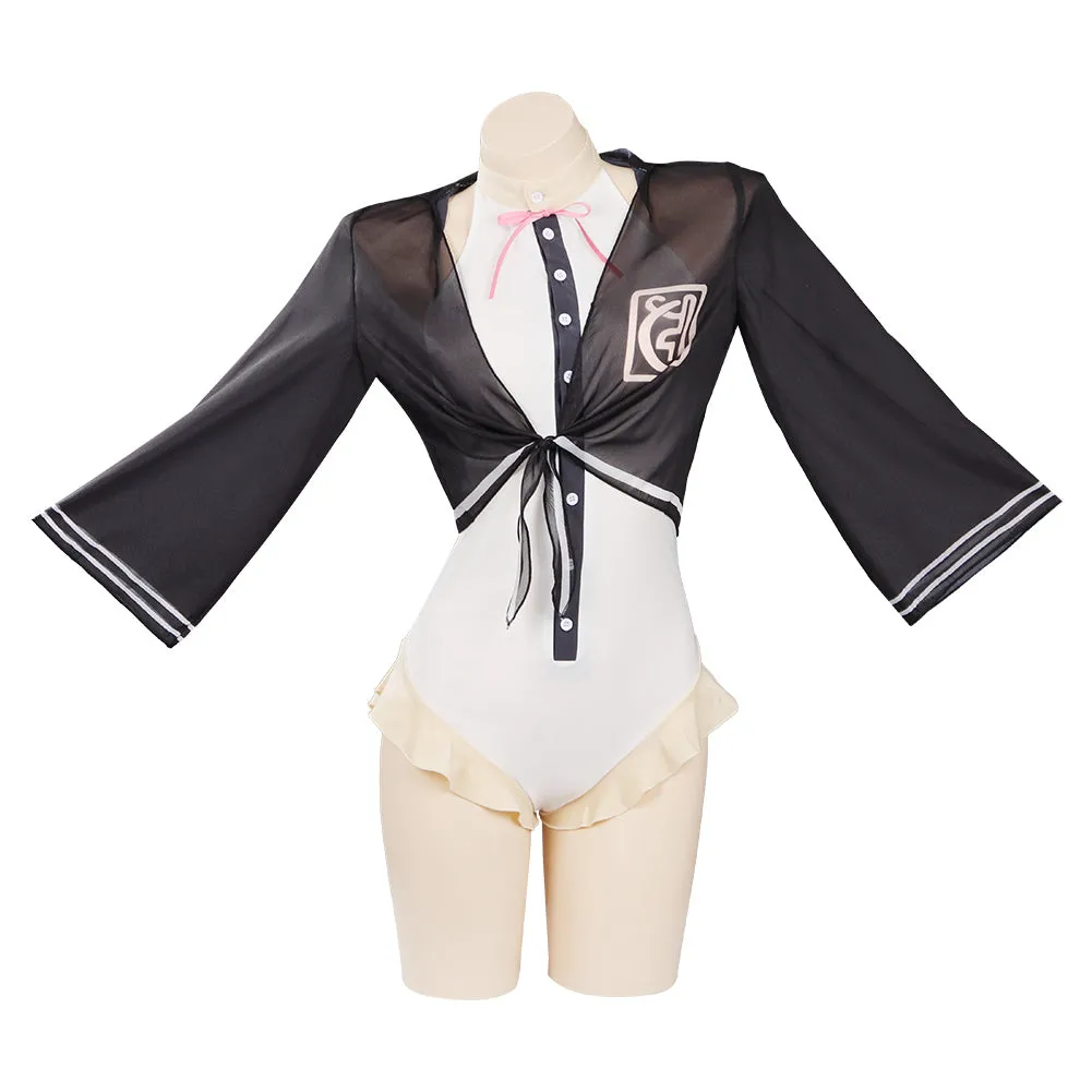 Danganronpa Nanami Chiaki Swimsuit Cosplay Costume Jumpsuit Swimwear Outfits Halloween Carnival Suit