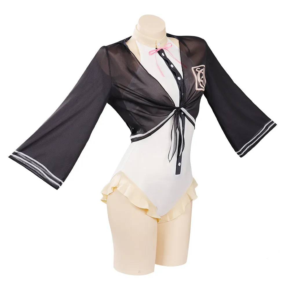 Danganronpa Nanami Chiaki Swimsuit Cosplay Costume Jumpsuit Swimwear Outfits Halloween Carnival Suit