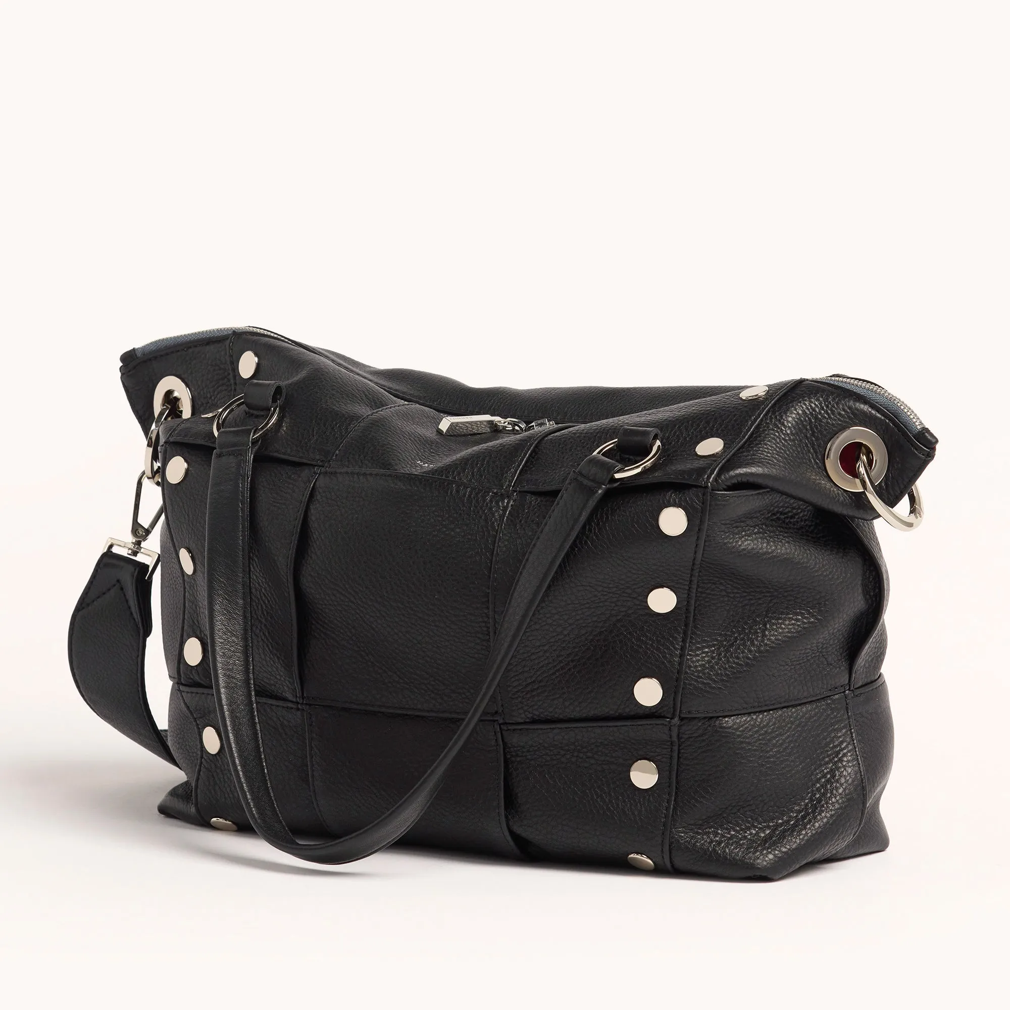 Daniel | Black Weave/Silver | Lrg