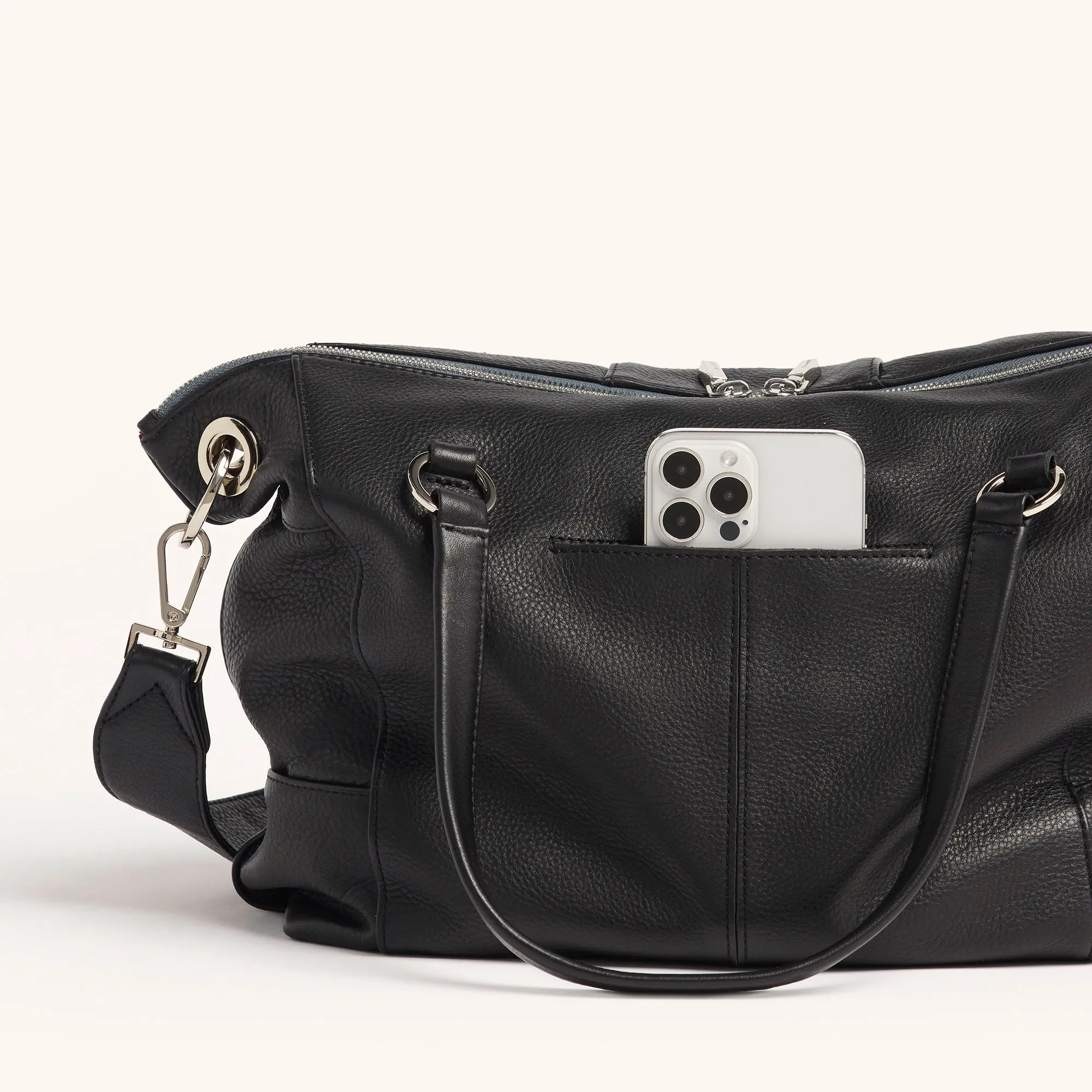 Daniel | Black Weave/Silver | Lrg