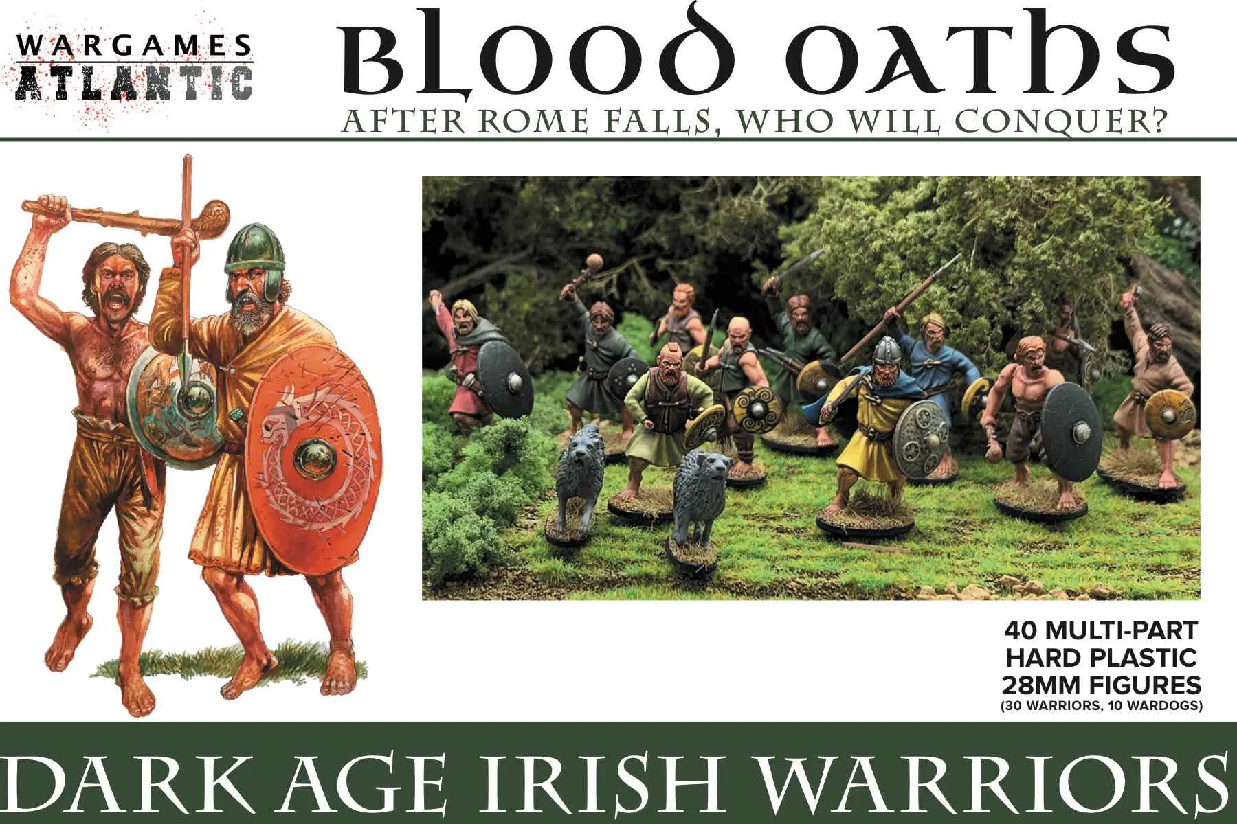 Dark Age Irish Warriors  - Wargames Atlantic