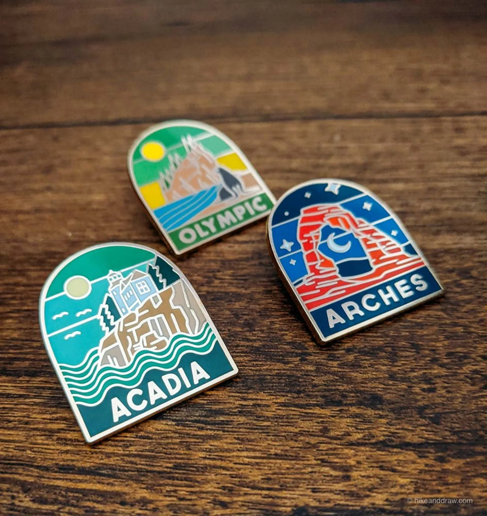 Death Valley National Park Enamel Pin