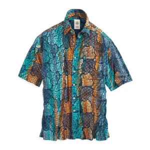 Deep Sea Islands Batik Knit Shirt