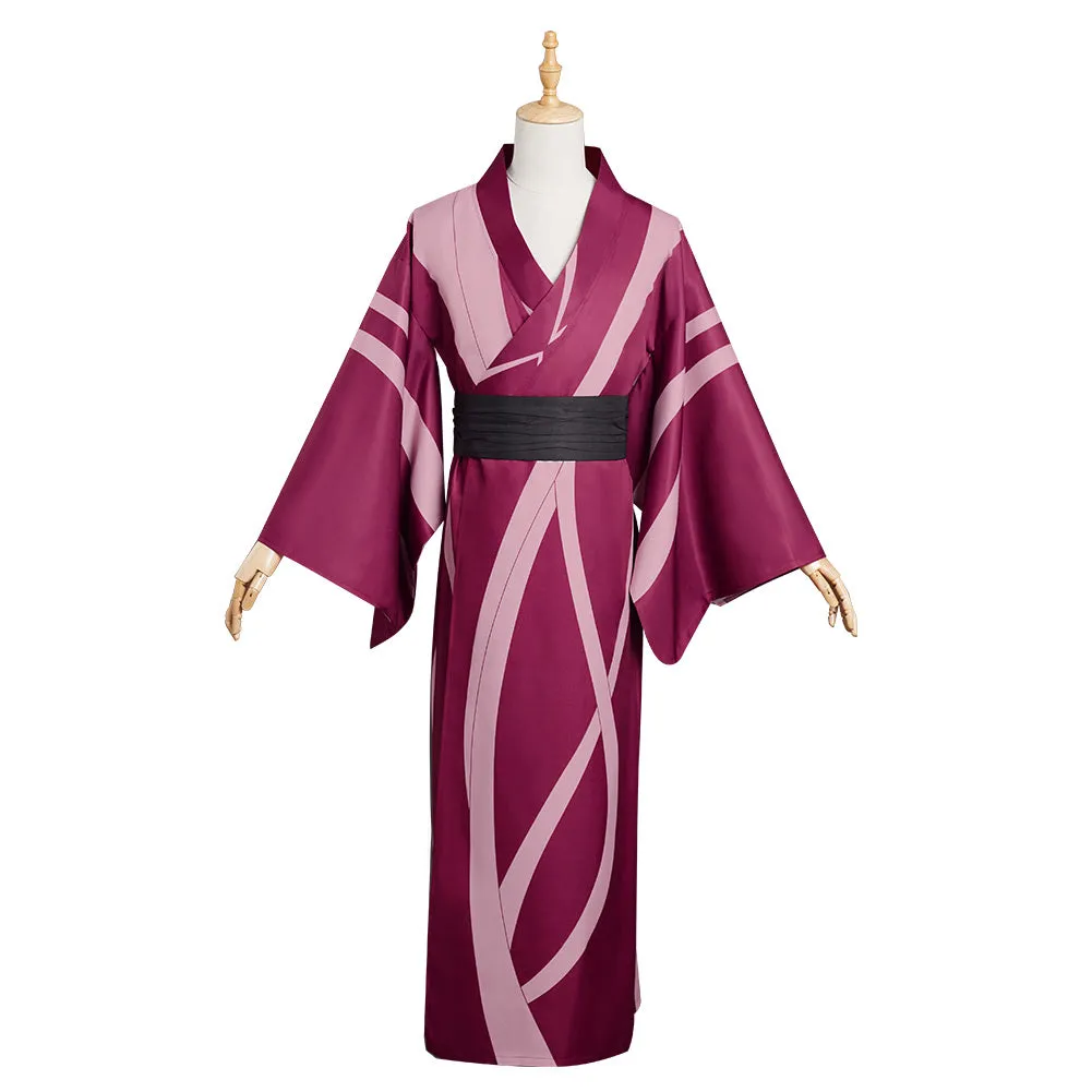 Demon Slayer Uzui Tengen Cosplay Costume Kimono Outfits Halloween Carnival Suit