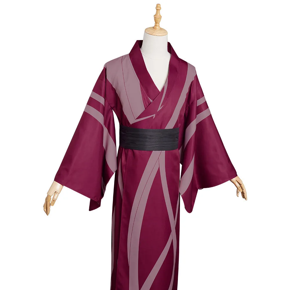 Demon Slayer Uzui Tengen Cosplay Costume Kimono Outfits Halloween Carnival Suit