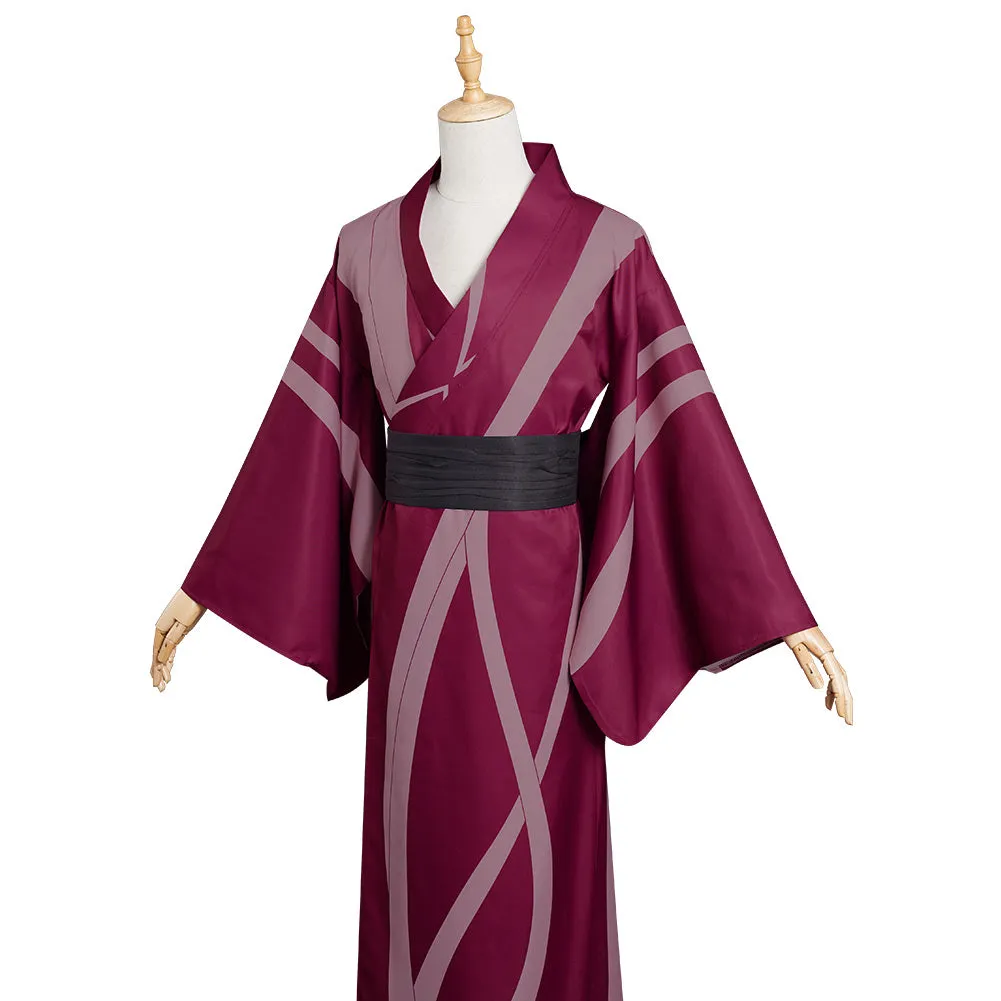 Demon Slayer Uzui Tengen Cosplay Costume Kimono Outfits Halloween Carnival Suit