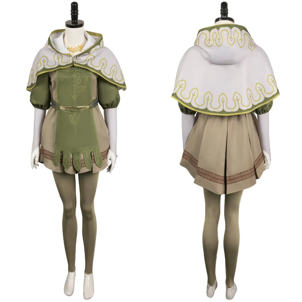 Dragon's Dogma Doireann Game Character Green Suit Cosplay Costume Outfits Halloween Carnival Suit