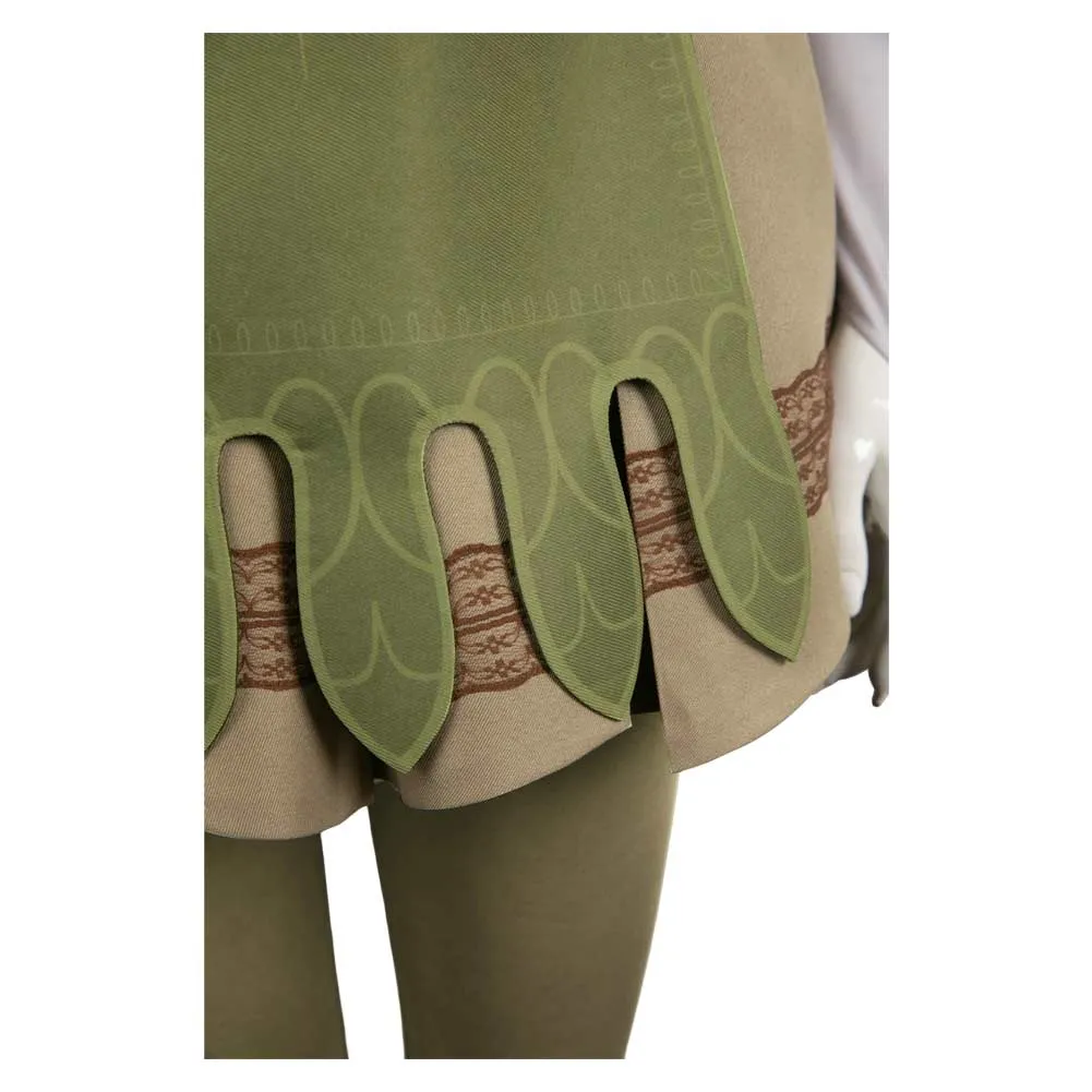 Dragon's Dogma Doireann Game Character Green Suit Cosplay Costume Outfits Halloween Carnival Suit