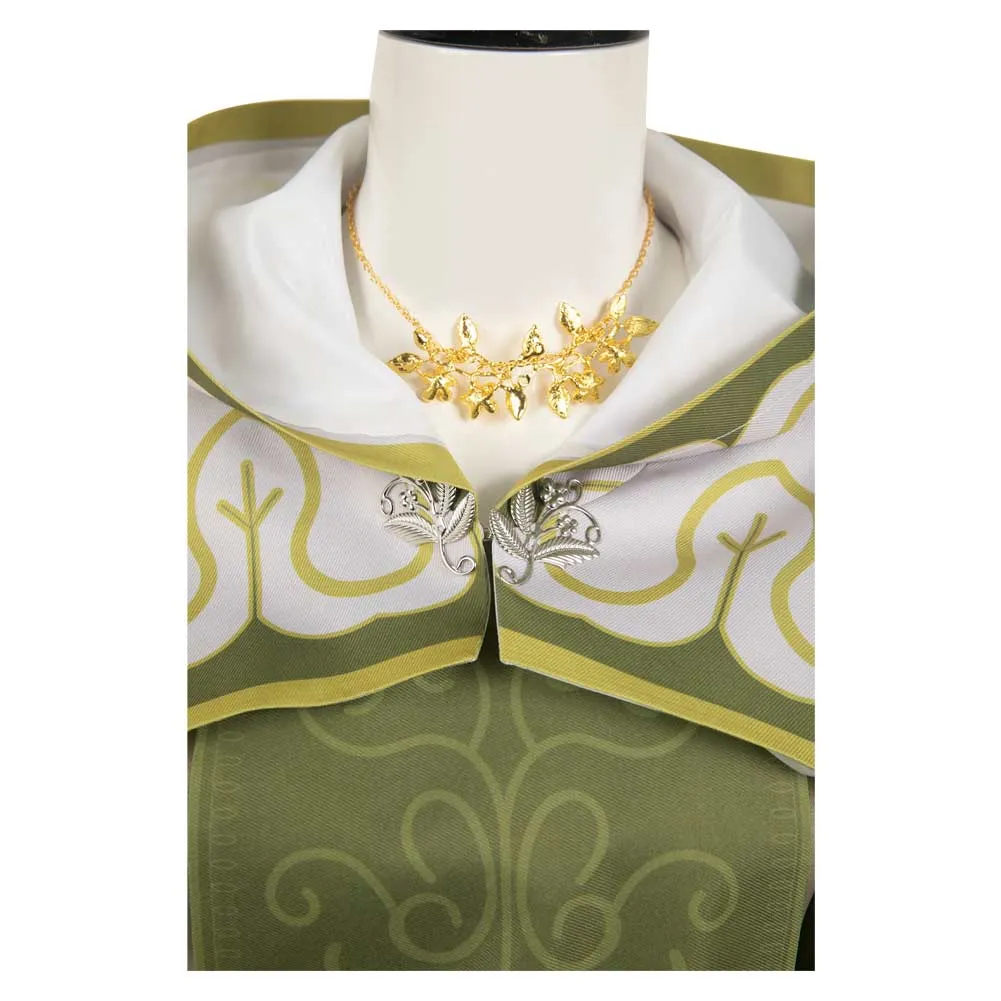 Dragon's Dogma Doireann Game Character Green Suit Cosplay Costume Outfits Halloween Carnival Suit