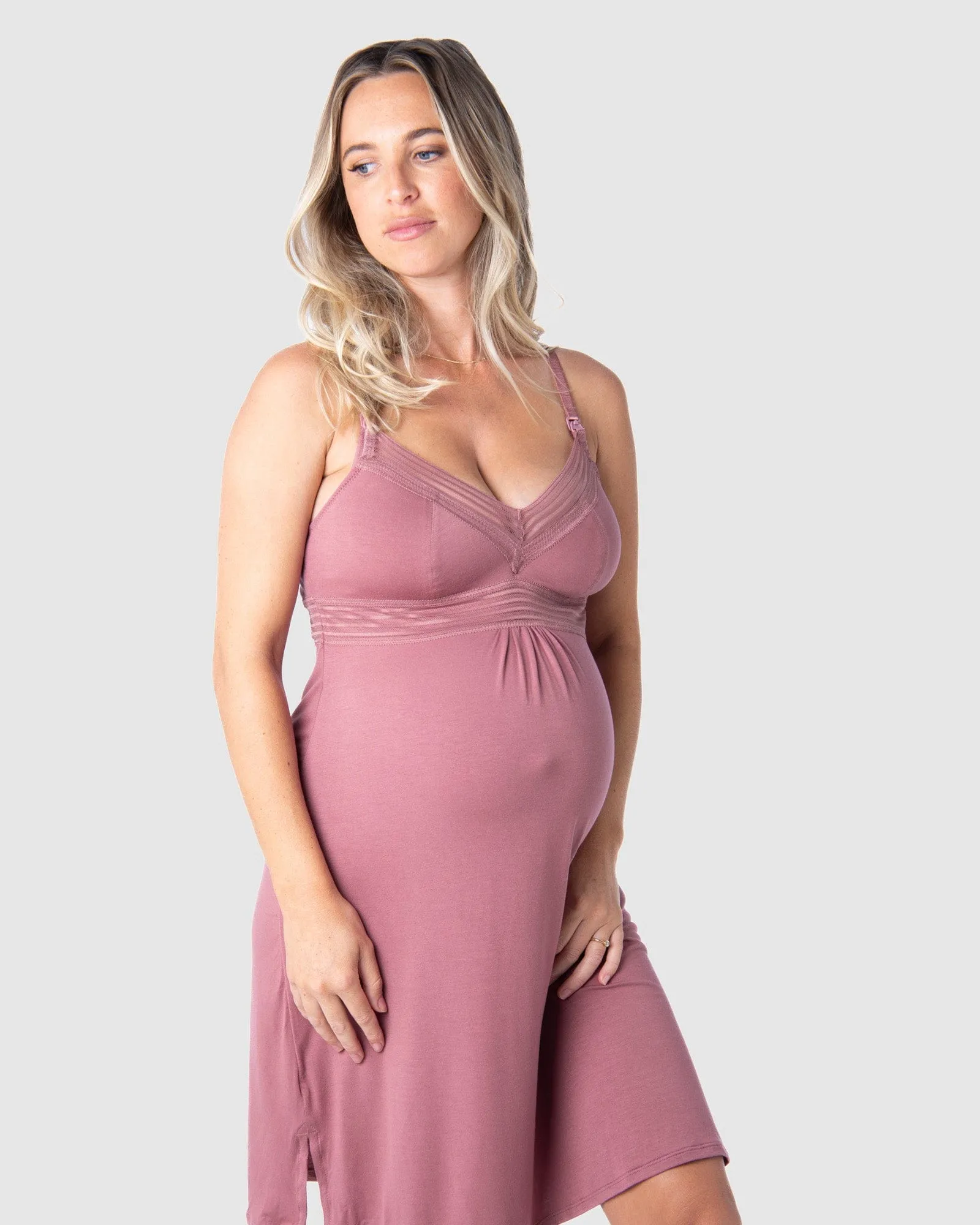 DREAM NIGHTIE ANTIQUE ROSE BUSTY