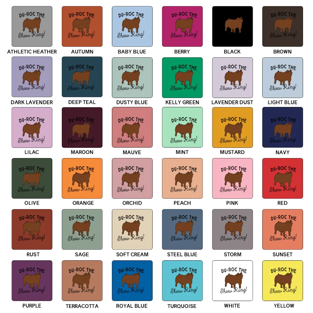 Du-Roc The Show Ring T-Shirt (XS-4XL) - Multiple Colors!