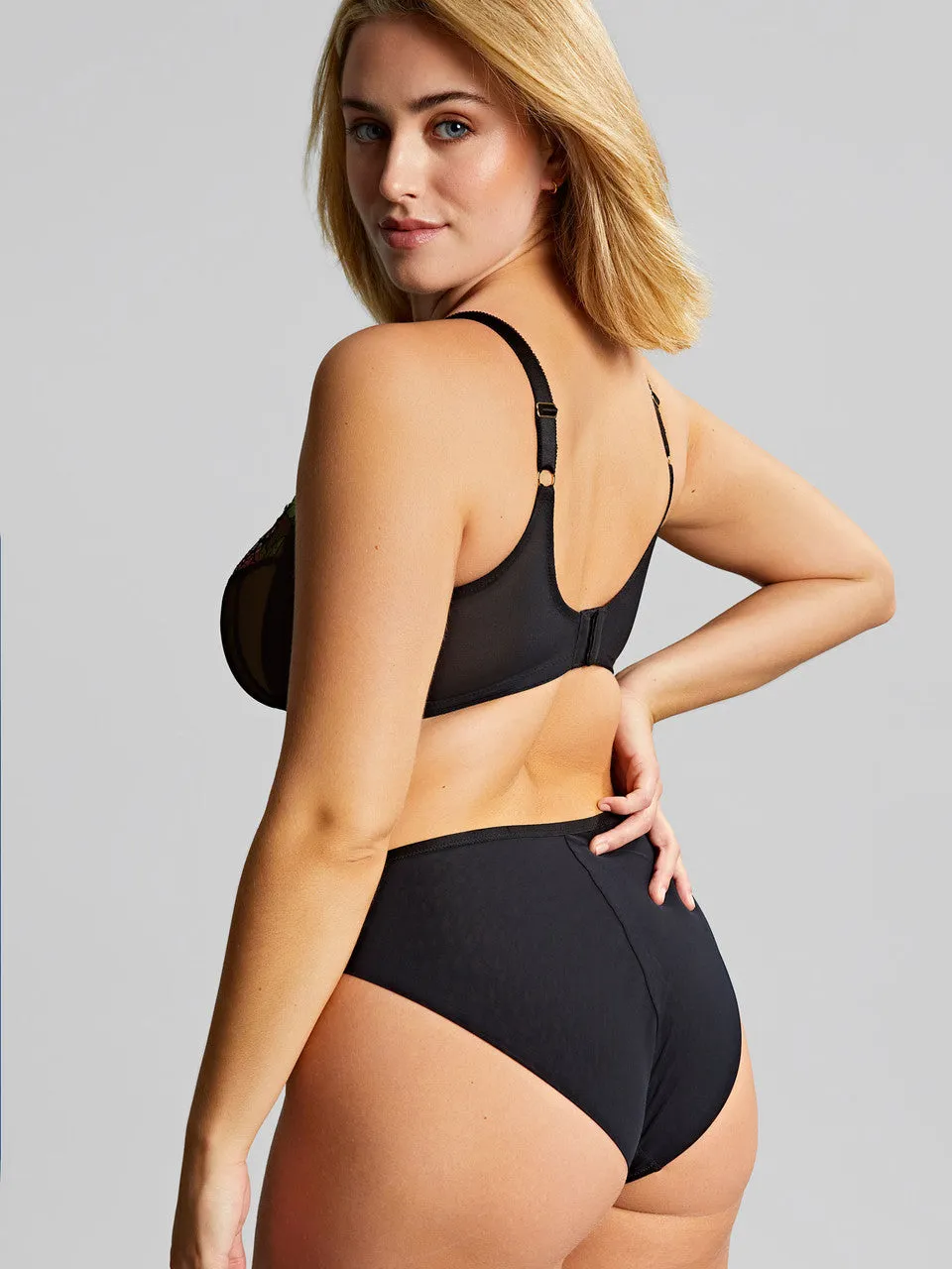 Eden Balcony Bra In Black - Panache