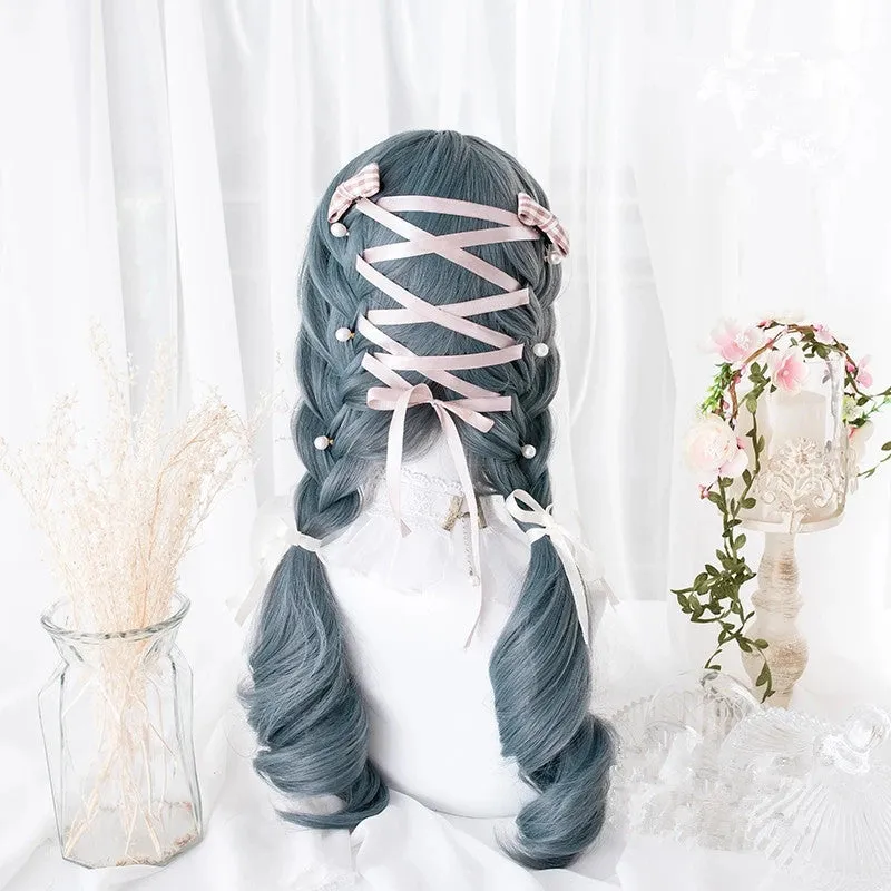 “ELEGANT GRAY BIG WAVY LONG CURLY” WIG D041610