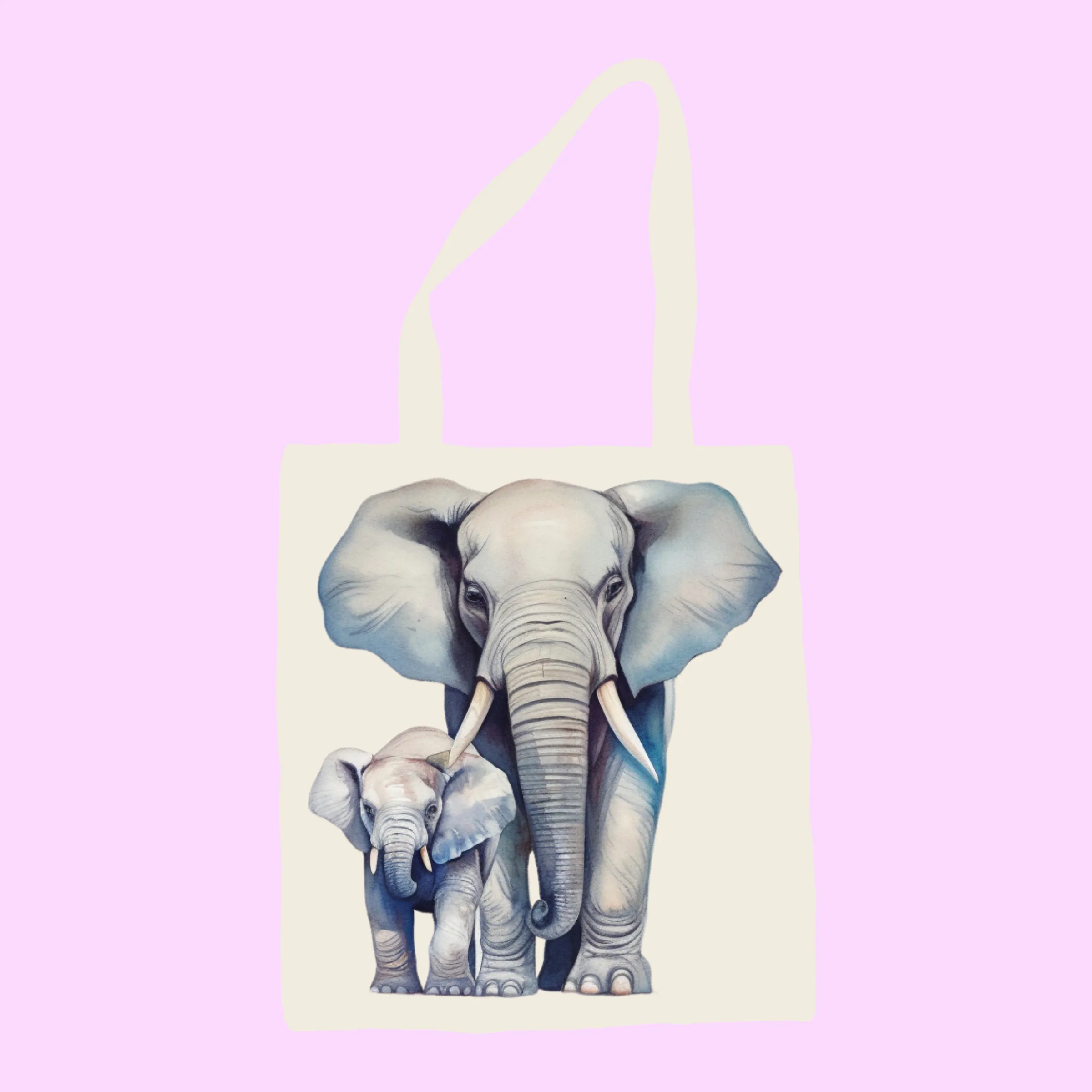 Elephant Canvas Art Printable Digital Art (36x36) ELE003