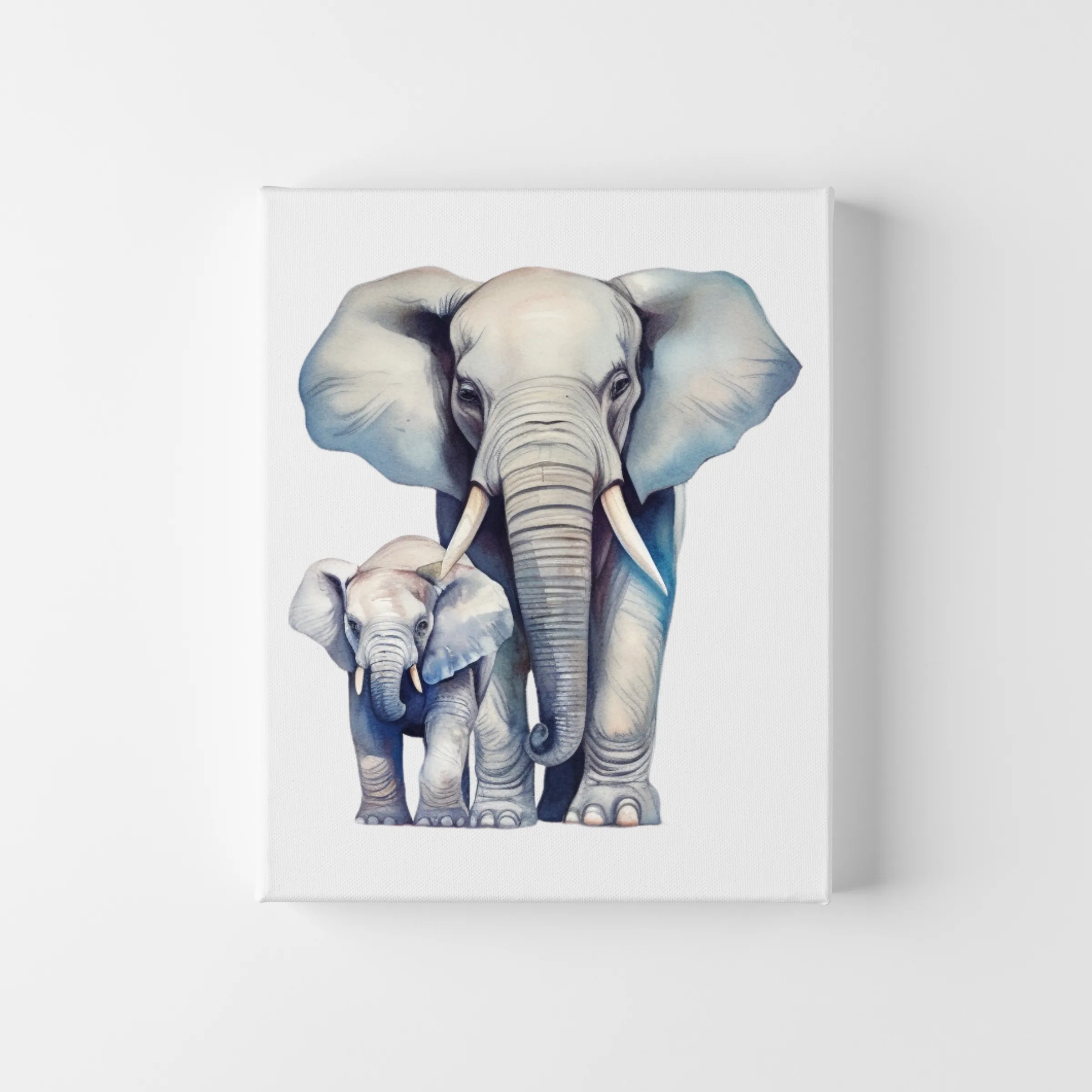 Elephant Canvas Art Printable Digital Art (36x36) ELE003